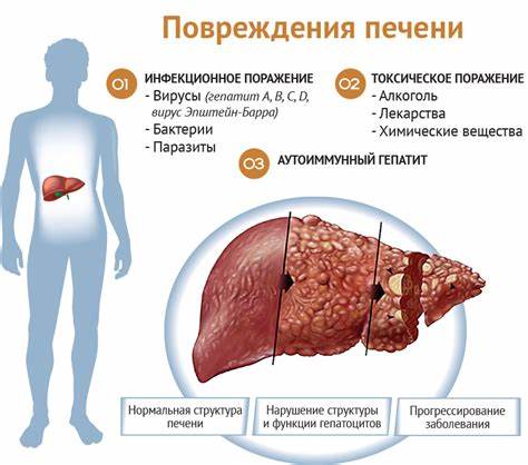 Диета при воспаление печени симптомы