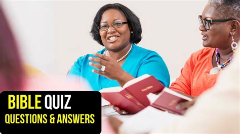 Bible Quiz 25 Interesting Questions To Test Your Bible Knowledge