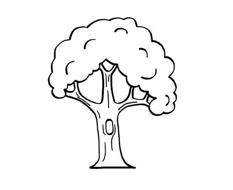 Dibujos de Áboles para Colorear e Imprimir Gratis