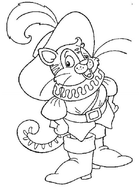 Imágenes del cuento el Gato con Botas para colorear - Imagui