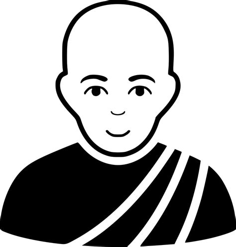 Download Buddhist Monk Comments Monk Icon Png Image With No