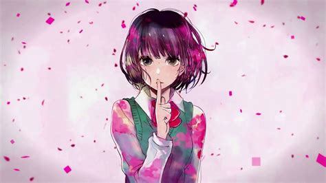 Browse more than 1439 anime wallpapers and backgrounds. Anime Girl Purple Aesthetic Wallpapers - Wallpaper Cave