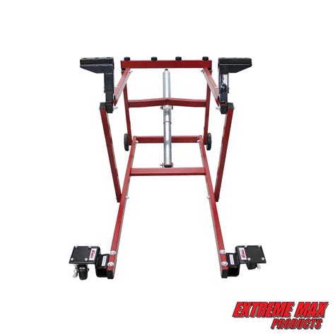 Extreme Max 58001066 Pro Snowmobile Lift With Wheel Kit 1000 Lbs