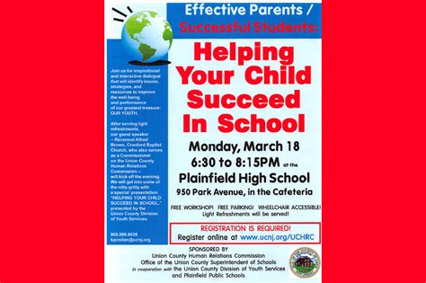 Helping your Child Succeed in School – Plainfield NJ – Explore Union County