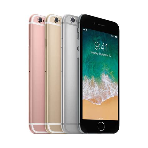 Space gray, silver, gold, rose gold. Apple iPhone 6s Plus 16GB Unlocked - Space Grey - OpenBox.ca
