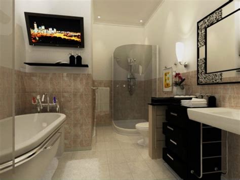 The yellow is echoed by the towels, and the rest of the space remains neutral so the yellow really pops. 14 Luxury Small But Functional Bathroom Design Ideas