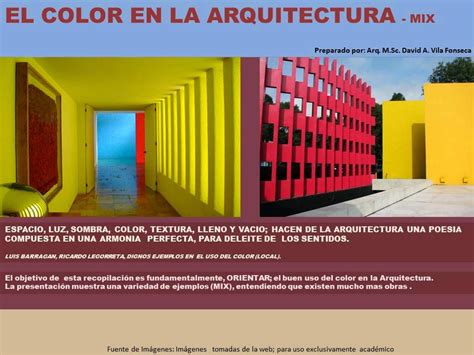 TeorÍa MorfologÍa El Color En La Arquitectura Mix