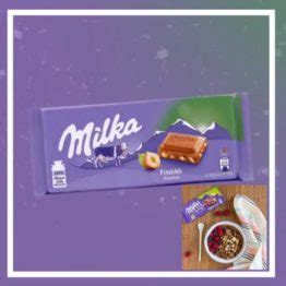 Milka Hazelnut Milk Chocolate Bar 100G ChocoLounge