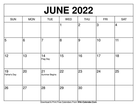 June 2022 Calendar August Calendar Calendar Printables Free