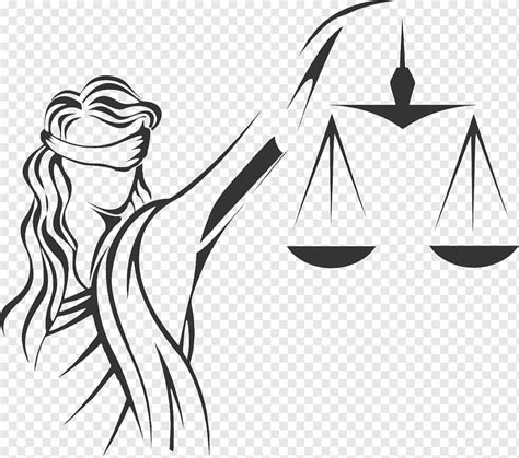 Lady Justice Illustration Positive Law Justice Themis Lawyer Lawyer