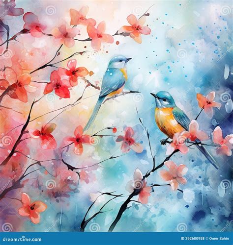 Nature s Symphony stock photo. Image of vibrant, nature - 292680958