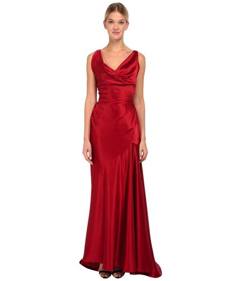 New season menswear, womenswear and accessories now available on the online shop. Vintage Red Satin Gown | Vivienne Westwood | Deco Shop