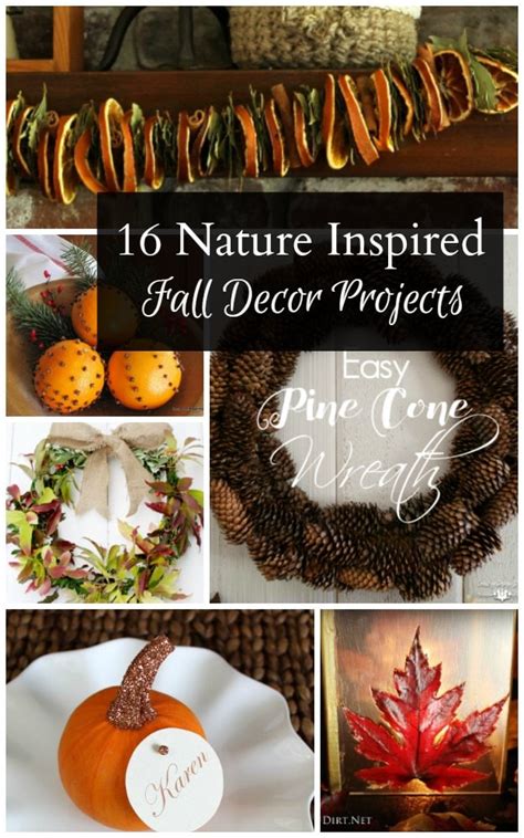 16 Nature Inspired Fall Decor Projects To Make Now