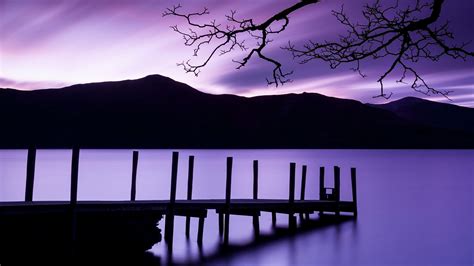 Purple Dusk High Definition Wallpapers Hd Wallpapers