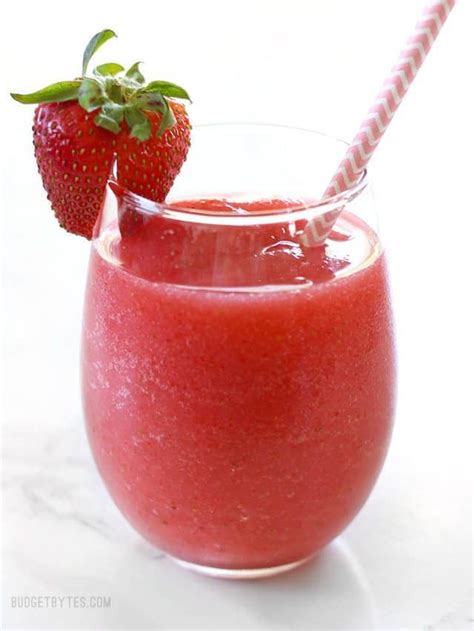 Strawberry Rosé Slush Budget Bytes Bloglovin