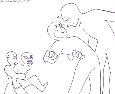 Friend Group Drawing Base 4 - Aminhaesposa Wallpaper