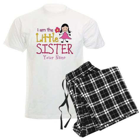 Little Sister Stick Figure Girl Mens Pajamas Little Sister Stick Figure Girl Mens Light Pajama