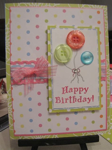 This craft project is a card that everyone would appreciate and love to receive. Handmade birthday cards, Homemade birthday cards, Cards ...