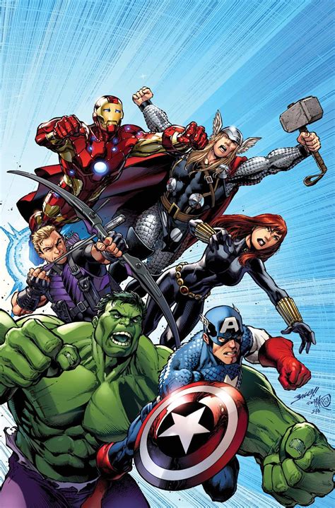 Avengers Assemble 1 Comic Art Community Gallery Of Comic Art
