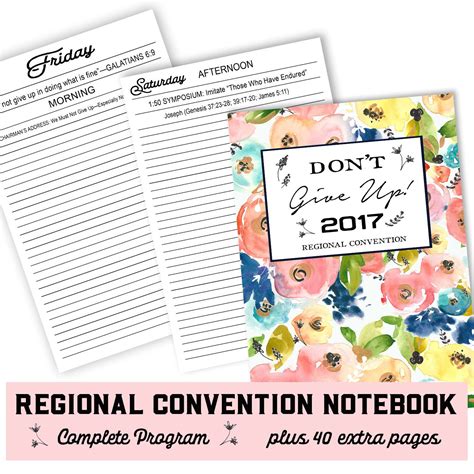 Convention Notebook - jw ministry - jw convention notebook - jw pioneer