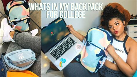 Whats In My Bag For College ☺ Youtube