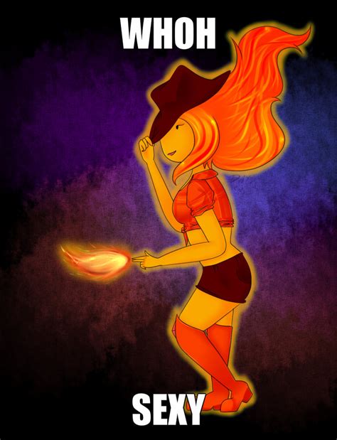 Sexy Flame Princess Adventure Time With Finn And Jake Fan Art