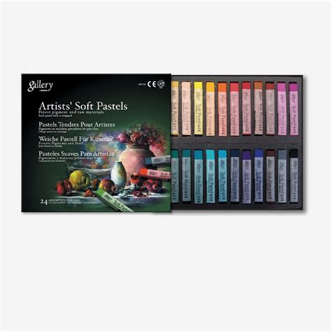 Mungyo Gallery Soft Pastels Earthtone Set Of 24 Pieces Stationeria