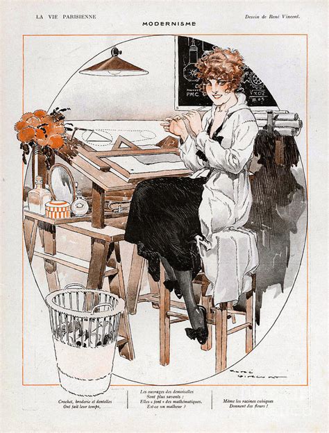 la vie parisienne 1918 1910s france cc drawing by the advertising archives pixels