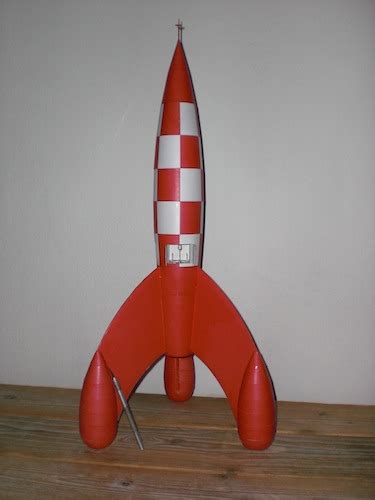 Paper Kosmonauts Blog Tintins Moon Rocket