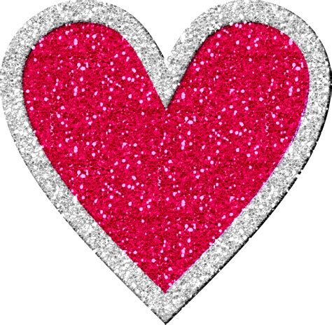 Glitter Heart Png Free Logo Image