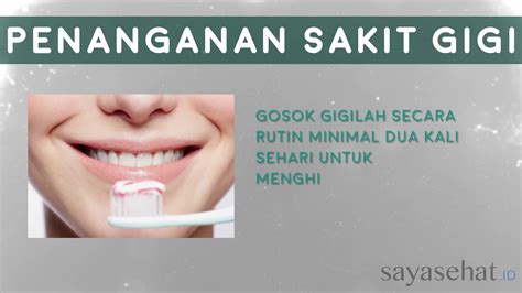 Selain mendoakan kesembuhan, beliau juga mendoakan ampunan dan menghibur sahabatnya yang sakit. Sakit Gigi - YouTube