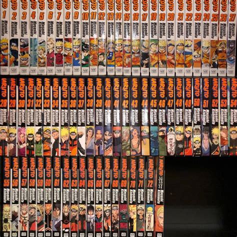 Naruto All Manga Books Draw Weiner