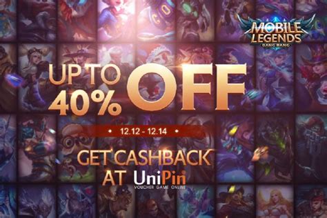Situs ini bisa dibilang situs top up diamond murah ml yang menjual voucher game sangat lengkap. Harbolnas 12.12 Ala MLBB x UniPin: Big Sale dan Cashback ...