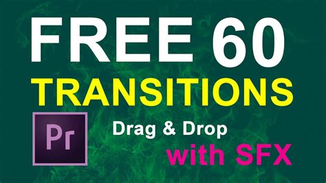 Free and paid versions of premiere pro transitions come with intuitive features like hover scrub, and drag and drop functionalit. Free Adobe Premiere Pro Transitions Pack - YouTube