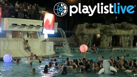 pool party at playlist live orlando 2017 awesomenesstv pool party youtube