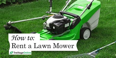 If your lawnmower is in decent shape, then you can sell it online or in local stores. Where Can I Rent a Lawn Mower Near Me? | TreillageOnline.com