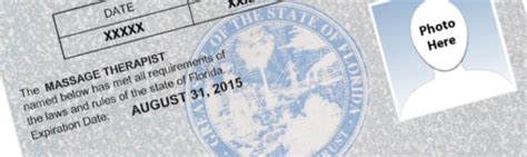 Florida Board Of Massage Therapy Licensing Renewals And Information