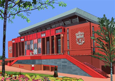 Liverpool fc have released new images of the development of the club's new flagship retail store. Buy Anfield Stadium, Liverpool Football Club (L.F.C.) Art ...