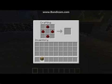 However, to turn it on place one redstone dust above and one below the glowstone block and one to each side. GO 4 Minecraft #71. How to craft a Redstone Lamp - YouTube