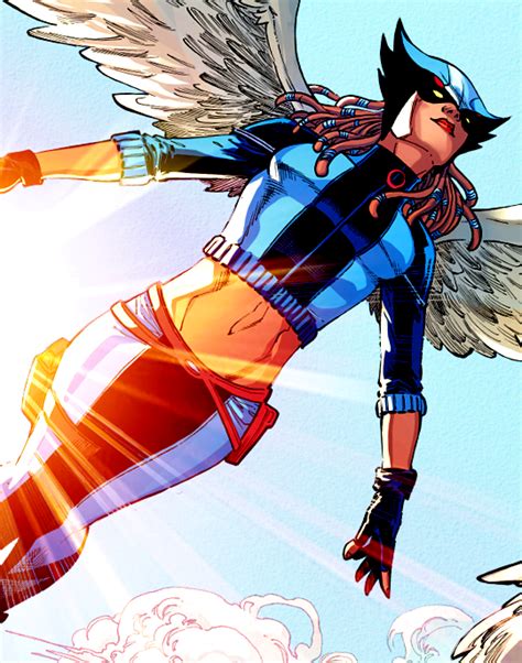 Latinxheroes Kendra Saunders In Earth 2 Society 22 Hawkgirl Dc