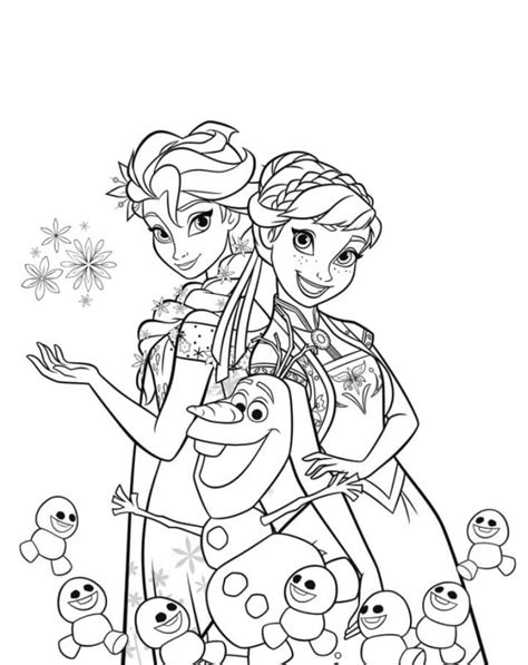 Elsa e anna sono due sorelle, figlie del re e regina di un piccolo paese scandinavo: Imagini De Colorat Cu Elsa Si Ana