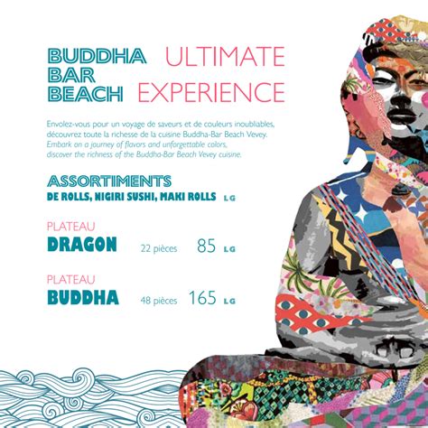 Carte Et Menus 2024 Buddha Bar Beach à Vevey Thefork