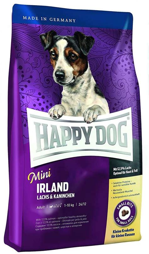 Happy Dog Supreme Mini Irland Hundefutter Mit Lachs And Kaninchen 300 G