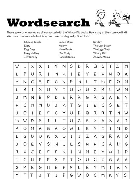 Printable Word Search For Kids Activity Shelter Word Search Childrens