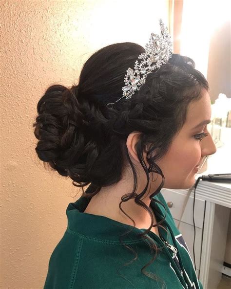 Sweet 15 Hairstyle Quince Hairstyles Quincenera Hairstyles