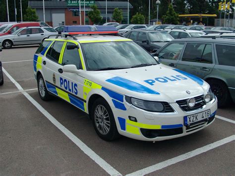 Saab Police Cars Police Cars Bus 3 Police