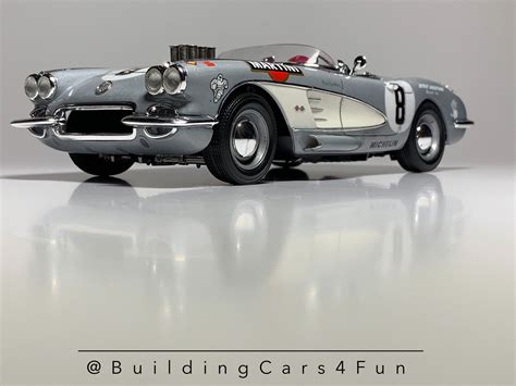 Completed Build 58 Corvette Roadster Racing Version Finescale