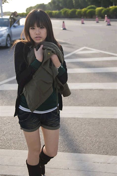 9360 a beautiful chinese girl walking on a street pv diabetics weekly