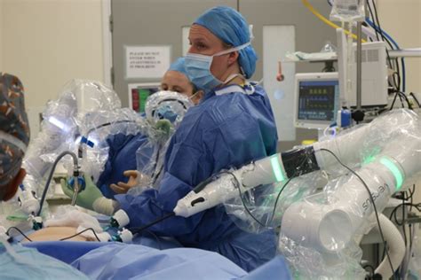first patients undergo robotic assisted surgery in wales under innovative national programme