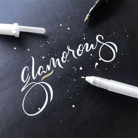 GLAMOROUShandwritten letters are always the most beautiful. Not